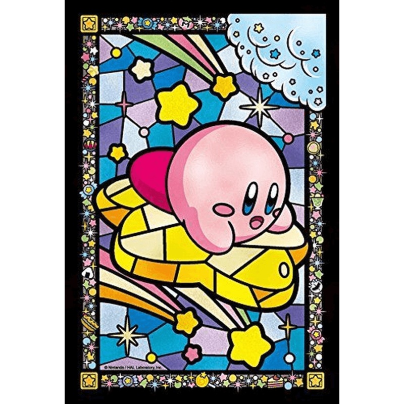 Ensky Frost Art Crystal Jigsaw Puzzle 126-AC11 Kirby’s Dream Land (126 Pieces)