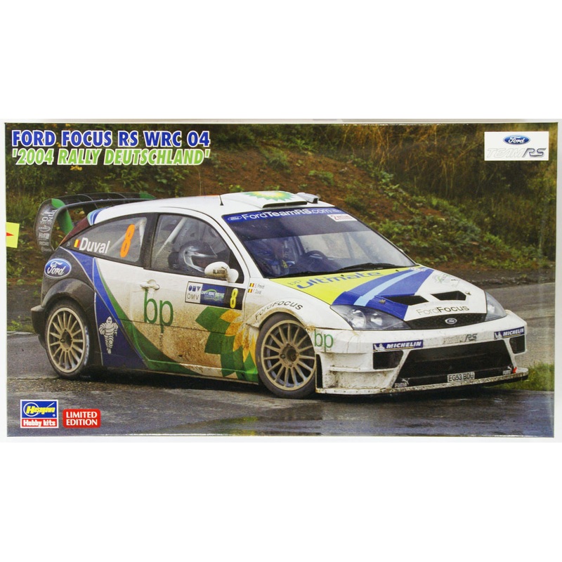 Hasegawa 20263 Ford Focus RS WRC 04 2004 Rally Deutschland 1/24 Scale Kit (Limited Edition)