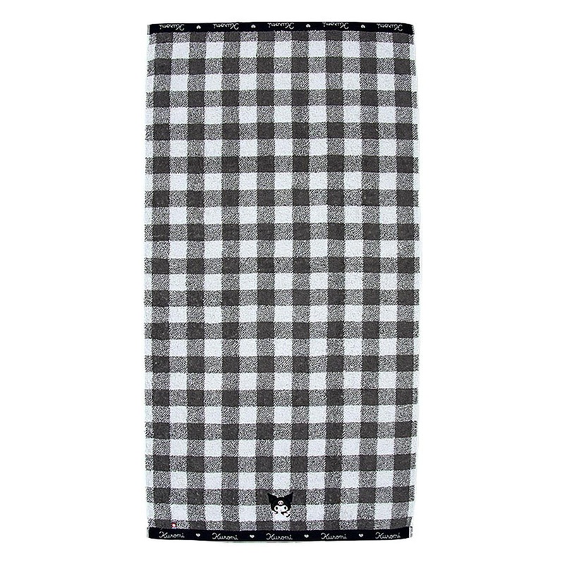 Sanrio Kuromi Imabari Bath Towel 100% Cotton Made In Japan Gift 449628