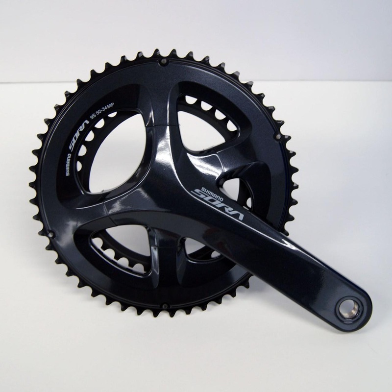 Shimano (Cycling) SORA FC-R3000 50-34T 165mm Crankset w/o Chainguard EFCR3000AX04X