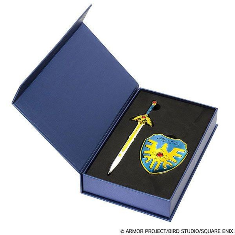 Square Enix Dragon Quest Metallic Items Gallery – Special Erdrick’s Sword & Shield