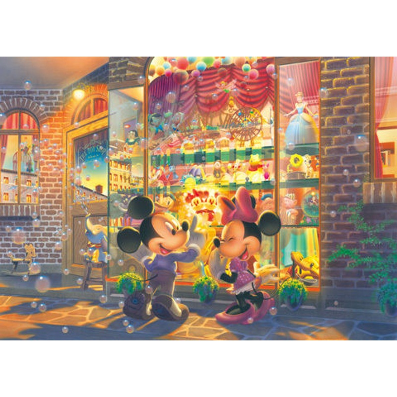 Tenyo Japan Jigsaw Puzzle D-108-703 Disney Mickey Mouse (108 Pieces)
