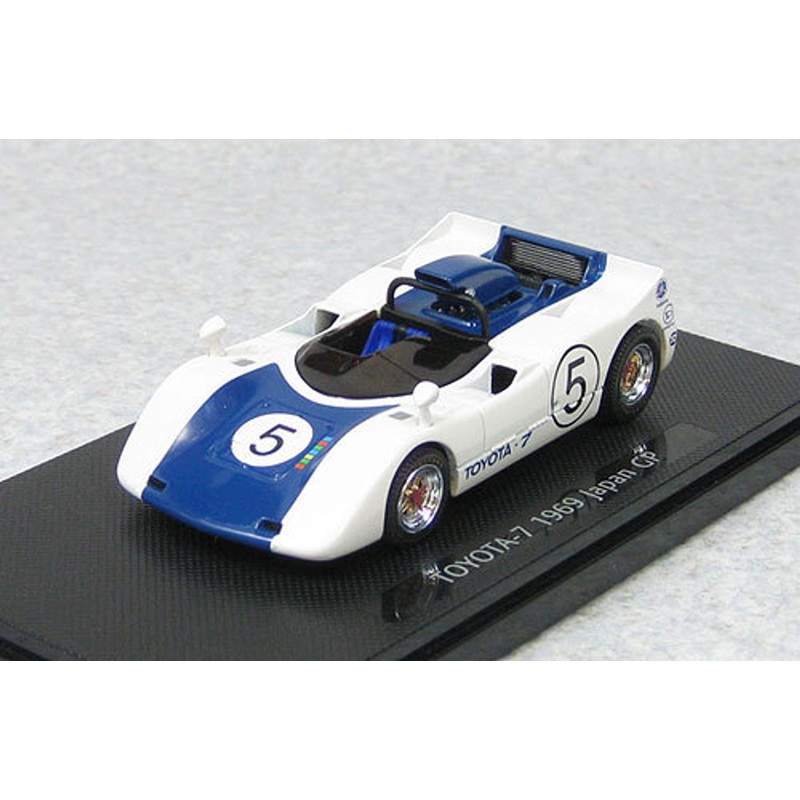 Ebbro 44720 Toyota 7 Japan Grand Prix 1969 No.5 (Blue) 1/43 Scale