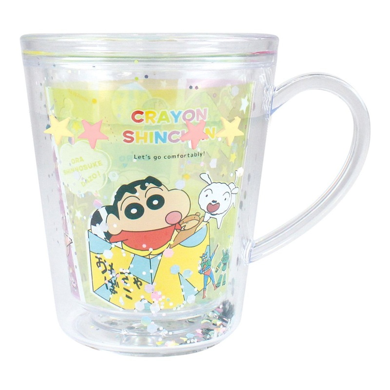 T’s Factory Water Cup Crayon Sin-chan Colorful Comic