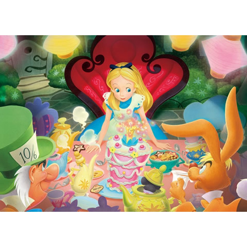 Tenyo Japan Jigsaw Puzzle D-500-394 Disney Alice in Wonderland (500 Pieces)