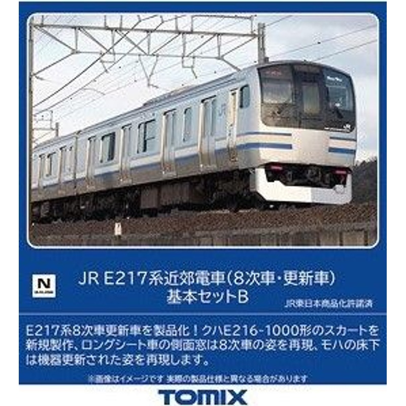 Tomix 98829 JR Series E217 Suburban Train (8th/Renewal Car) 4 Cars Set B (N scale)