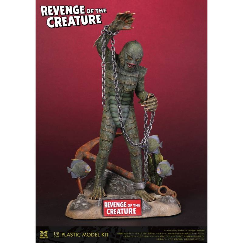 XPlus 1/8 Creature Plastic Model Kit (Revenge of the Creature)