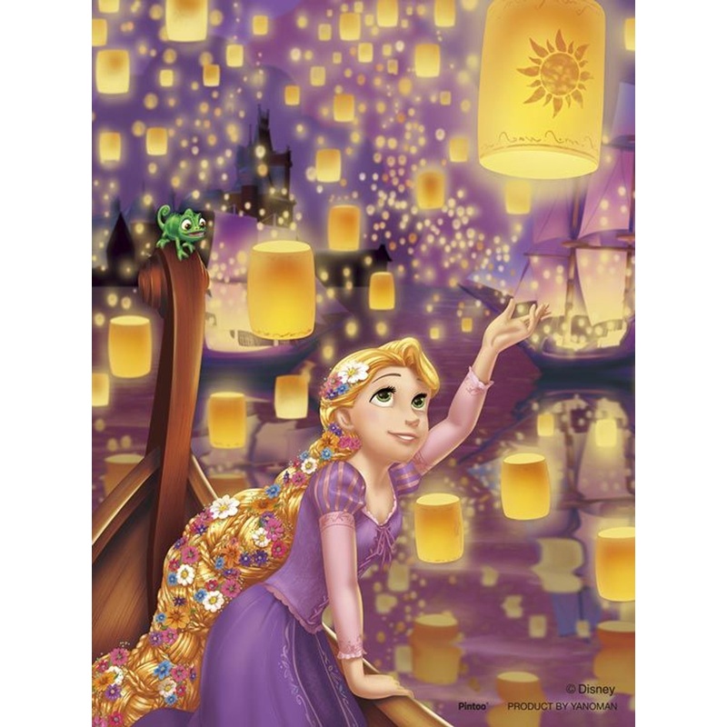 Yanoman 2308-05 Jigsaw Puzzle Disny Tangled A Wish to the Sky (150 Pieces)
