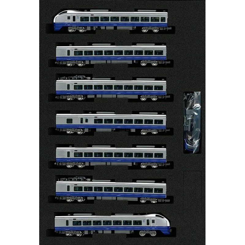 Greenmax 30541 Series E653 Fresh Hitachi/ Blue 7 Cars Add-on Set (N scale) GRM
