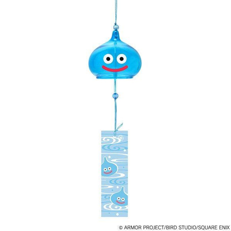 Square Enix Dragon Quest: Smile Slime: Japanese Style Wind Chime – Slime