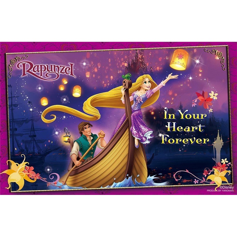 Yanoman Clear Stand Jigsaw Puzzle 2500-04 Disney Tangled Rapunzel (132 Pieces)