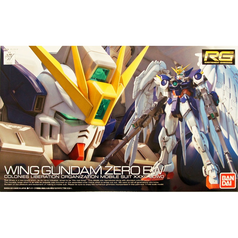 Bandai RG-17 Gundam Wing Gundam Zero EW 1/144 Scale Kit
