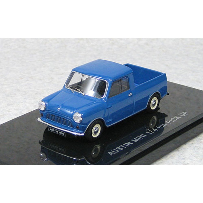Ebbro 44564 Austin Mini 1/4 ton Pick Up 1961 (Blue) 1/43 Scale