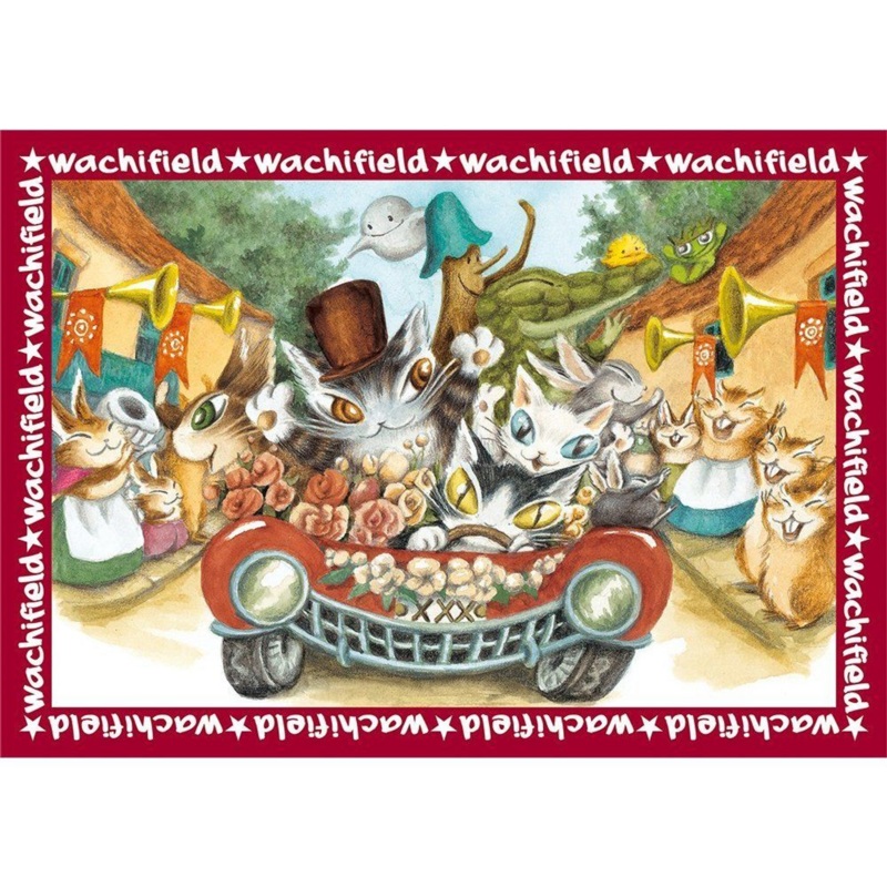 Yanoman Prism Art Jigsaw Puzzle 61-04 Wachi Field DAYAN (108 Pieces)