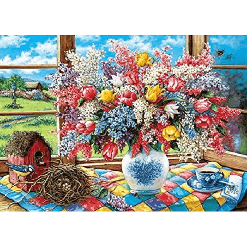 APPLEOne Jigsaw Puzzle 500-234 Spring gift (500 Pieces)