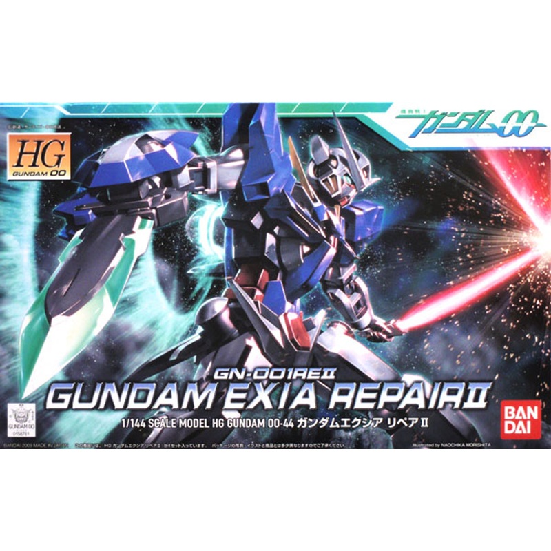 Bandai HG OO 44 Gundam EXIA REPAIR II 1/144 Scale Kit