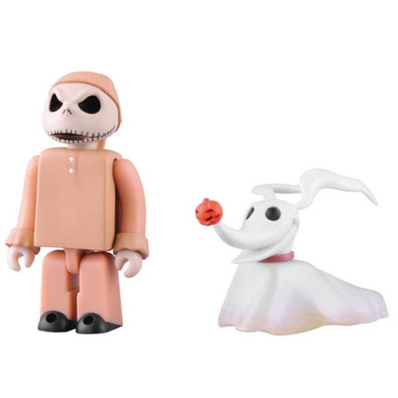 Medicom KUBRICK-281 Nightmare Before Christmas PAJAMA JACK & ZERO 4530956172811