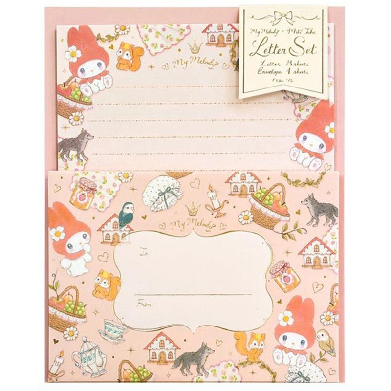 Miki Takei Sanrio Letter Set My Melody Little Red