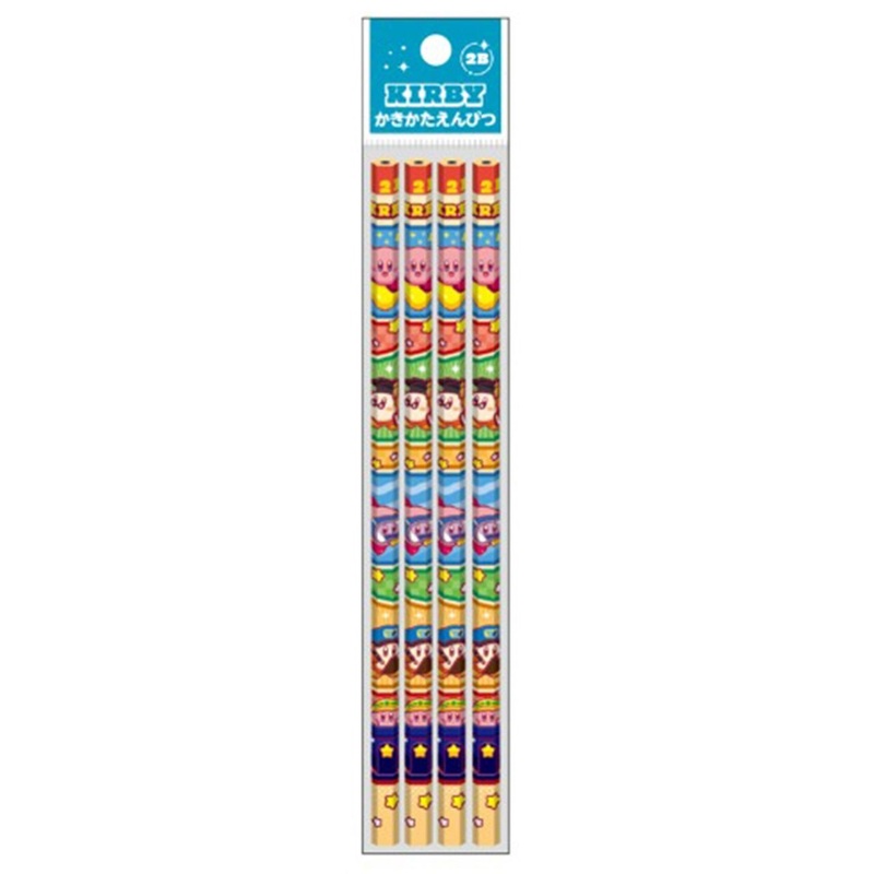 Showa Note Kirby Of The Stars Writing Pencils Two B Pack Of Four