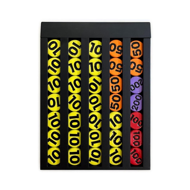 Toyger Damage Chip Card Size Counter Marker Case Integrated Set Black