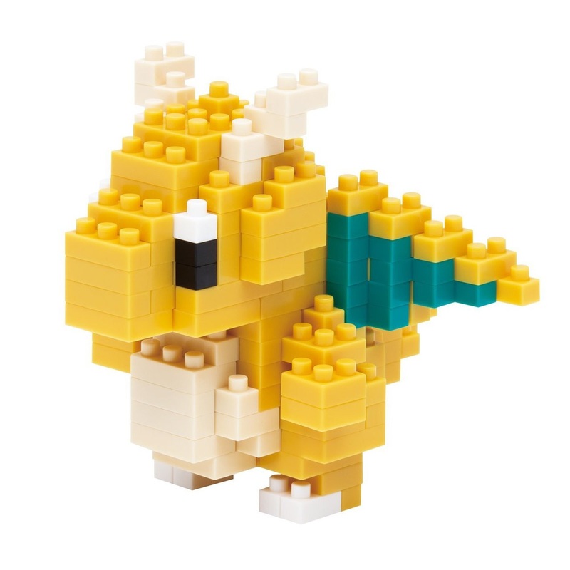Kawada NBPM-011 nanoblock Pokemon Dragonite (Kairyu)