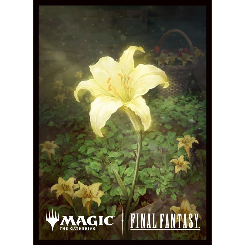 Magic: The Gathering – Final Fantasy Players Card Sleeve Secret Lair Drop Gold-Dusted Water Lily MFS-41
