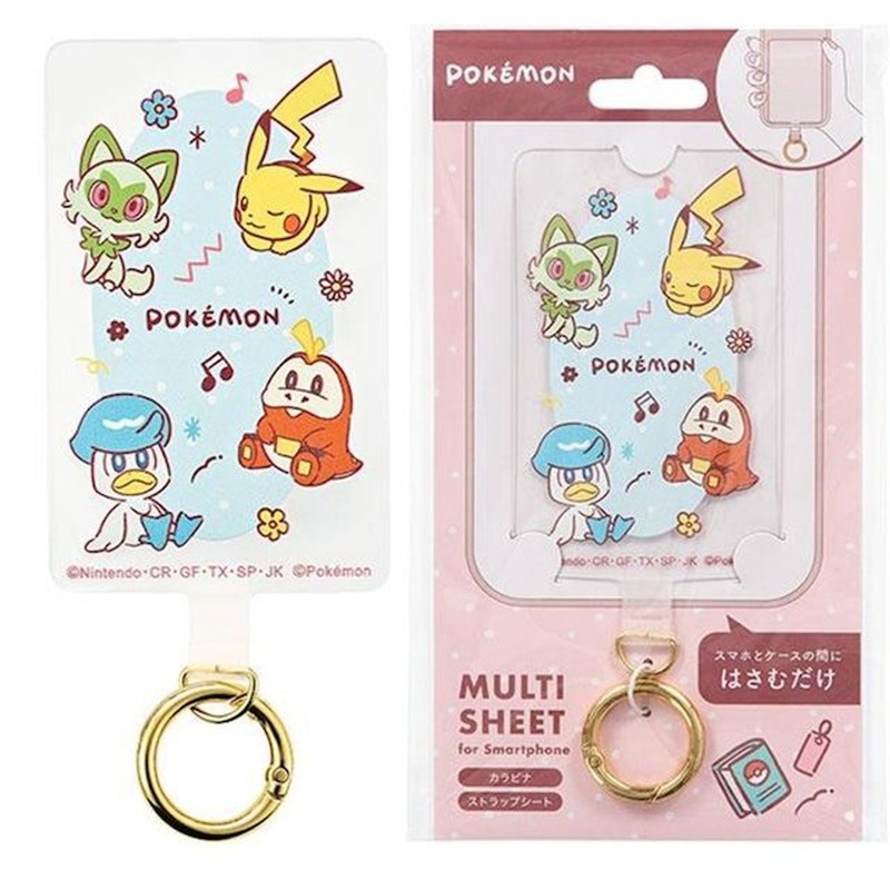 Pokemon Center Smartphone Multi Sheet Paldea Starters