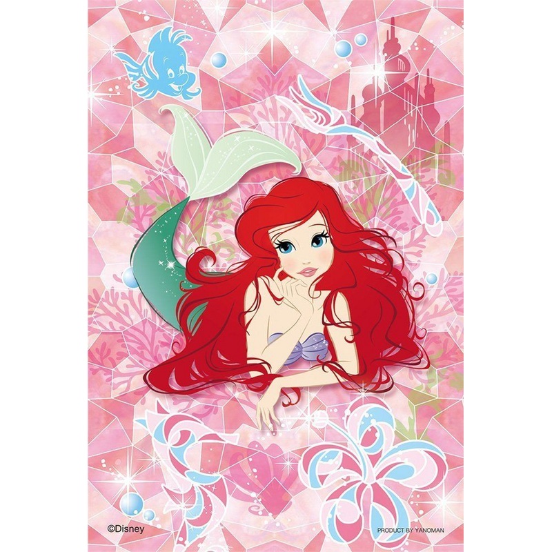 Yanoman Prism Art Jigsaw Petit Puzzle 97-67 Disney Little Mermaid Ariel (70 Pcs)