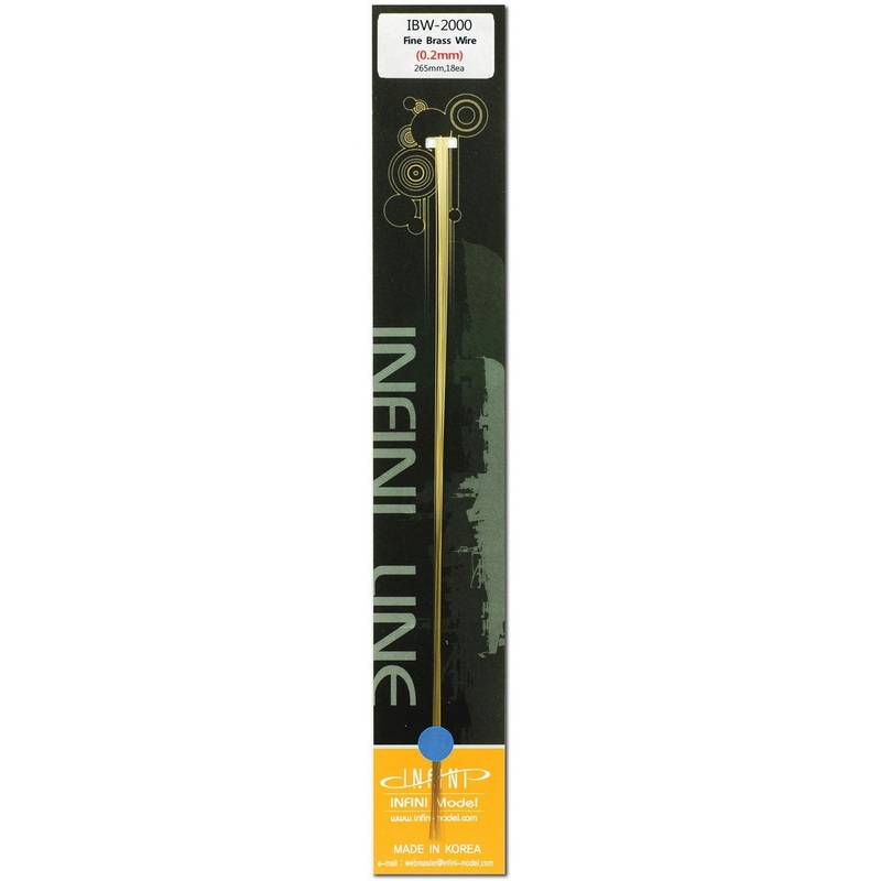 INFINI Model Craft & Modeling Brass Wire 0.2mm