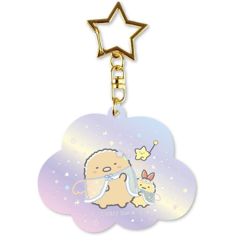T’s Factory Sumikko Gurashi Aurora Acrylic Keychain – Tonkatsu & Ebifurai