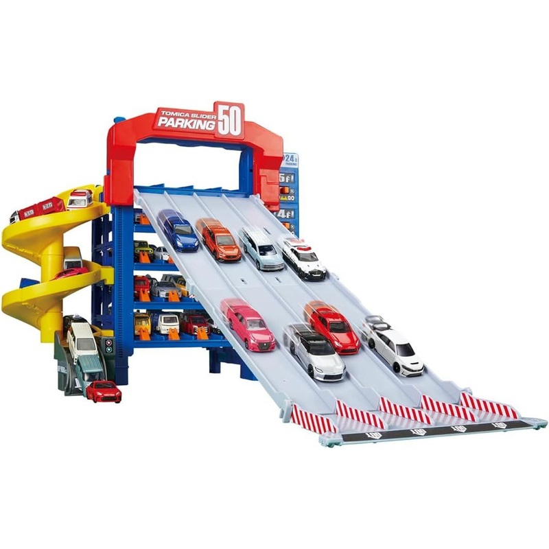 Takara Tomy Tomica World Slider Parking 50 Parking Lot
