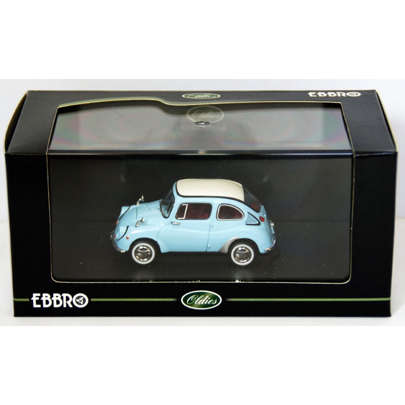 Ebbro 43076 Subaru 360 1963 (Blue) 1/43 Scale
