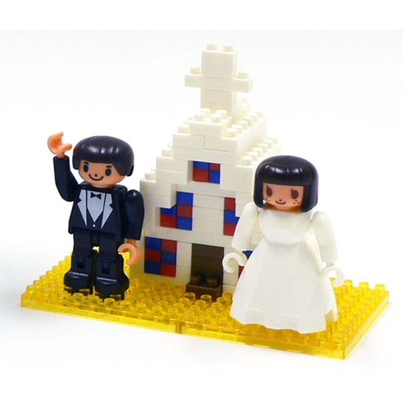 Kawada ML-025 nanoblock Happy Wedding