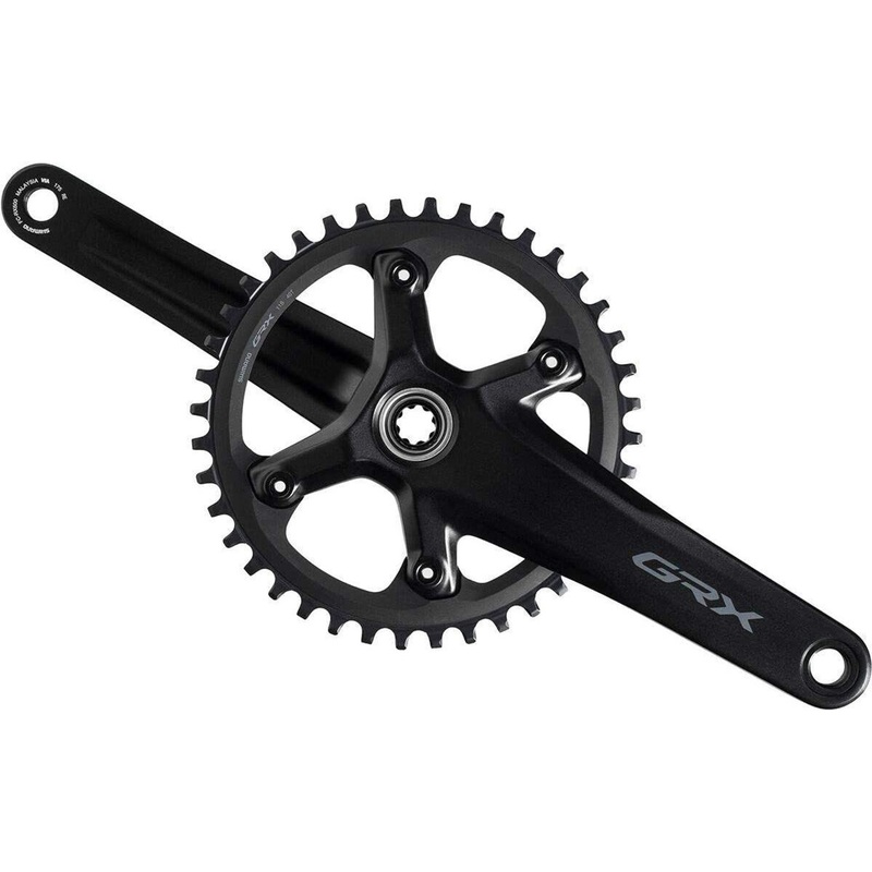 Shimano (Cycling) GRX FC-RX600-1 Crankset 11s 40T 165mm  (Black) EFCRX600111AXB0