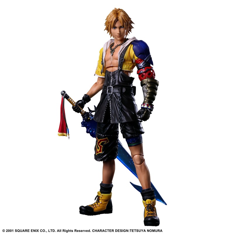 Square Enix Play Arts Kai Tidus Figure (Final Fantasy X)