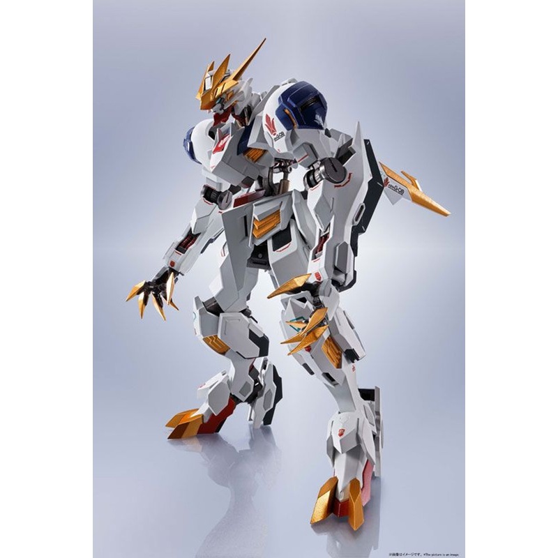 Bandai METAL ROBOT Spirits (SIDE MS) Gundam Barbatos Lupus Rex Figure (Mobile Suit Gundam: Iron-Blooded Orphans) (Rerelease)
