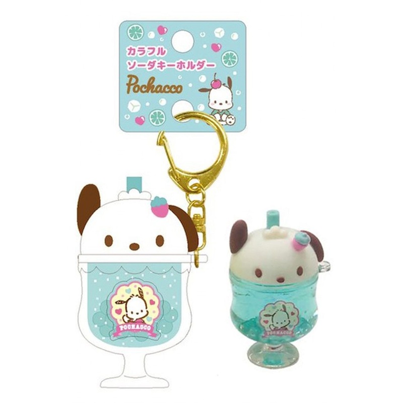 Sanrio Characters Keyholder Colorful Soda Pochacco