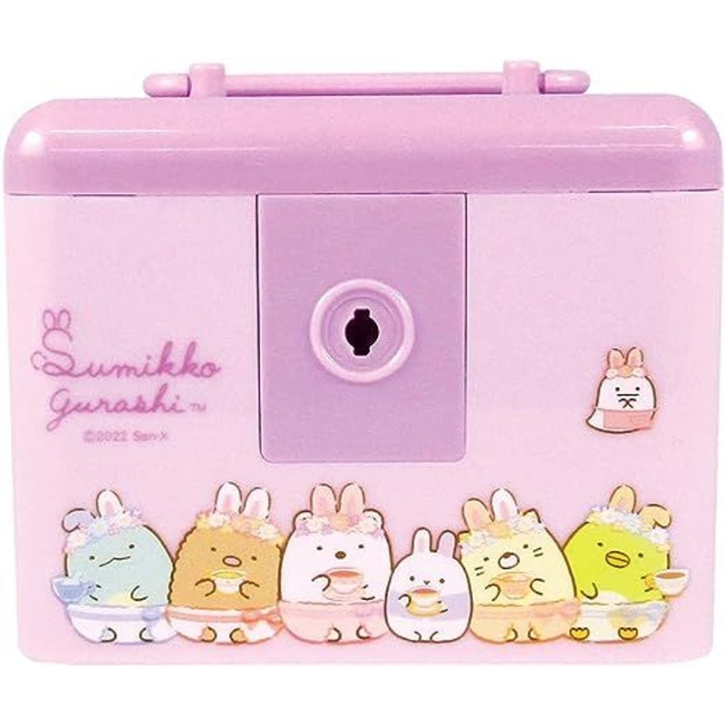 T’s Factory Sumikko Gurashi 2-Tier Storage Box (with key) – Mysterious Rabbit Garden