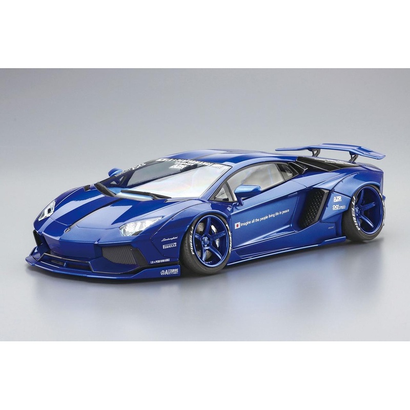 Aoshima 1/24 Liberty Walk No.18 LB Works Lamborghini Aventador Ver.2 Plastic Model