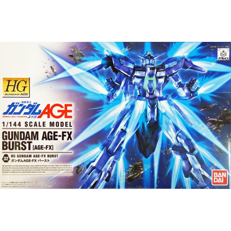Bandai Gundam HG AGE-32 AGE-FX Burst (AGF-FX) 1/144 Scale Kit