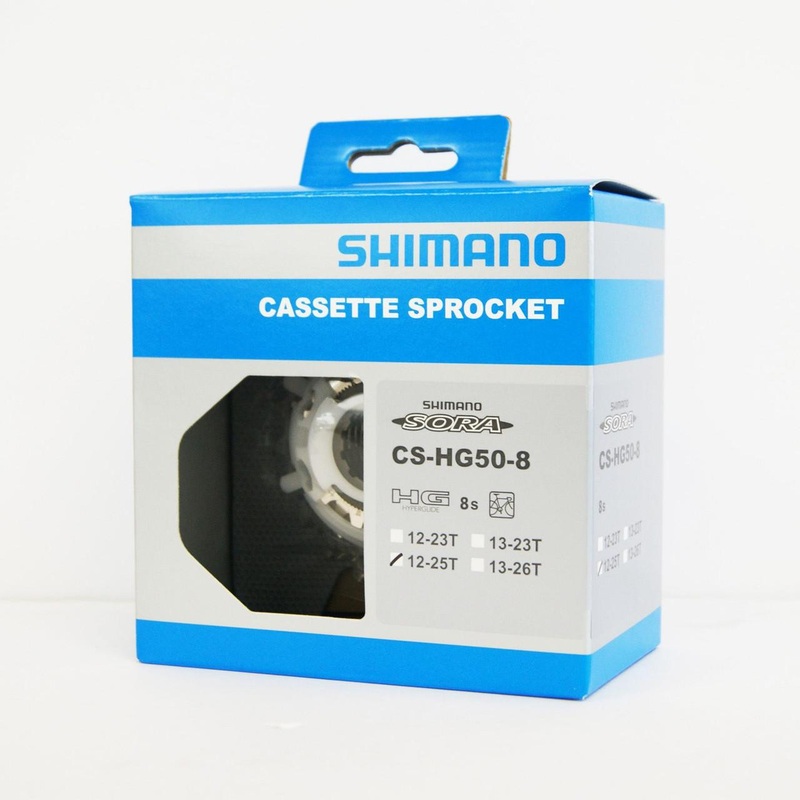 Shimano (Cycling) Claris CS-HG50-8 Cassette Sproket (8- speed, 12-25T) ICSHG508225