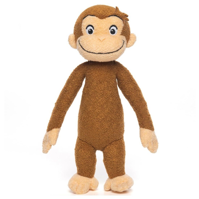 Takara Tomy Curious George Plush Toy Medium Size George