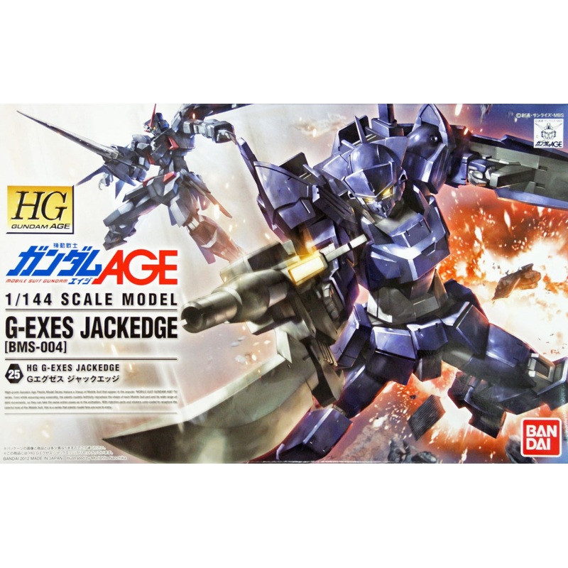 Bandai Gundam HG AGE-25 G-EXES Jackedge (BMS-004) 1/144 Scale Kit