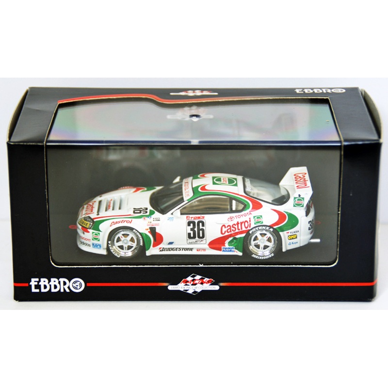Ebbro 43976 Castrol Tom’s Supra Jgtc 1995 (White) 1/43 Scale