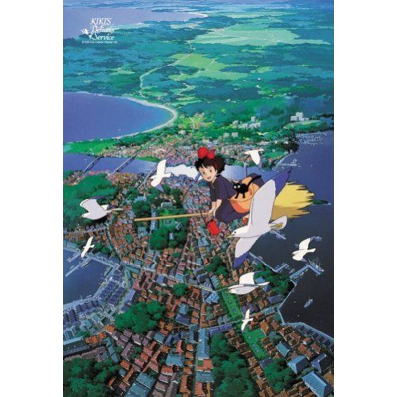 Ensky Jigsaw Puzzle 300-249 Kikis Delivery Service Studio Ghibli (300 Pieces)