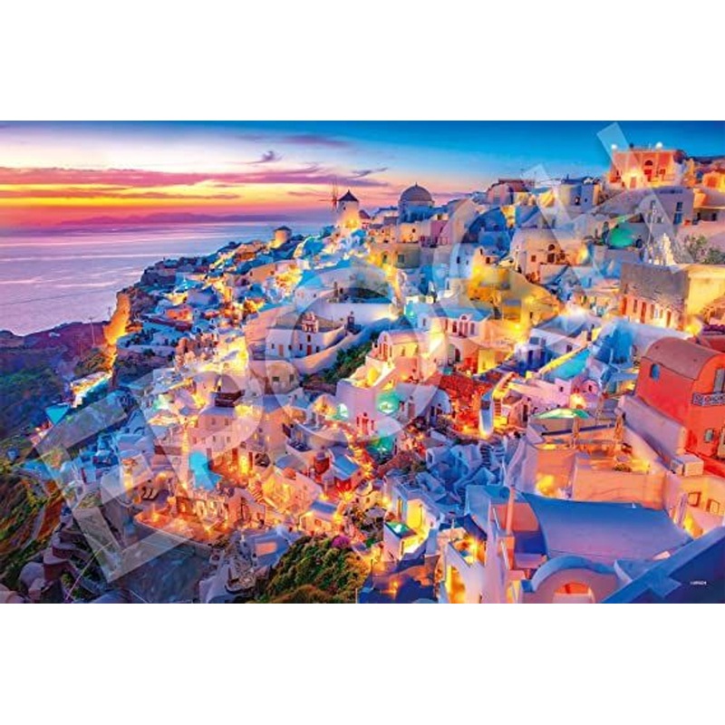 Epoch 22-112s Jigsaw Puzzle Santorini Evening in Greece (Scenery) (2016 S-Pieces)