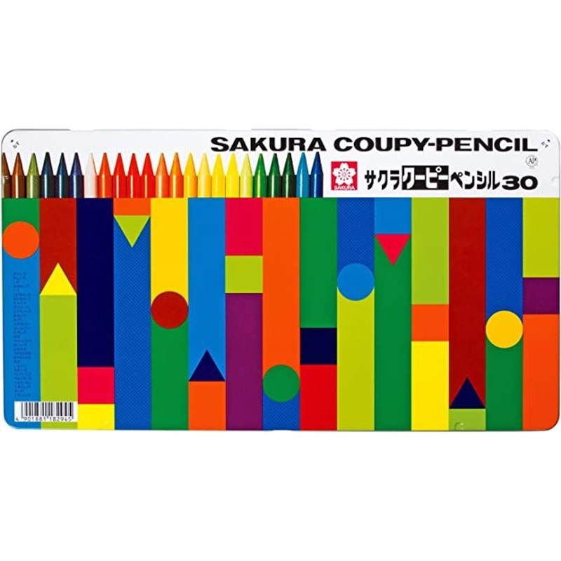 SakuraCraypas Coupy Pencil 30 Colors