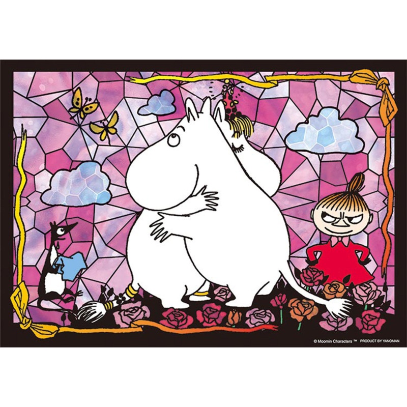 Yanoman Prism Art Jigsaw Puzzle 61-36 Moomin Love (108 Pieces)