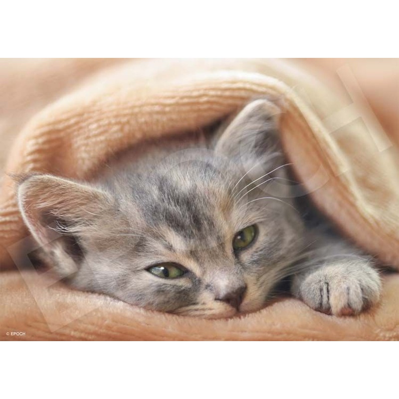 Epoch 03-090 Jigsaw Puzzle Cat Taking a Nap (108 Pieces)