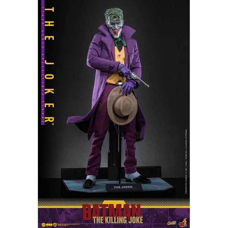 Hot Toys Comic Masterpiece – Fully Poseable 1/6 Figure: Batman: The Killing Joke – The Joker